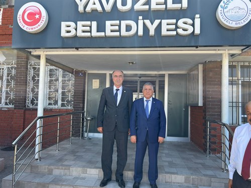 Oğuzeli Belediye Başkanı Sayın Bekir Öztekin'den Belediye Başkanımıza Ziyaret