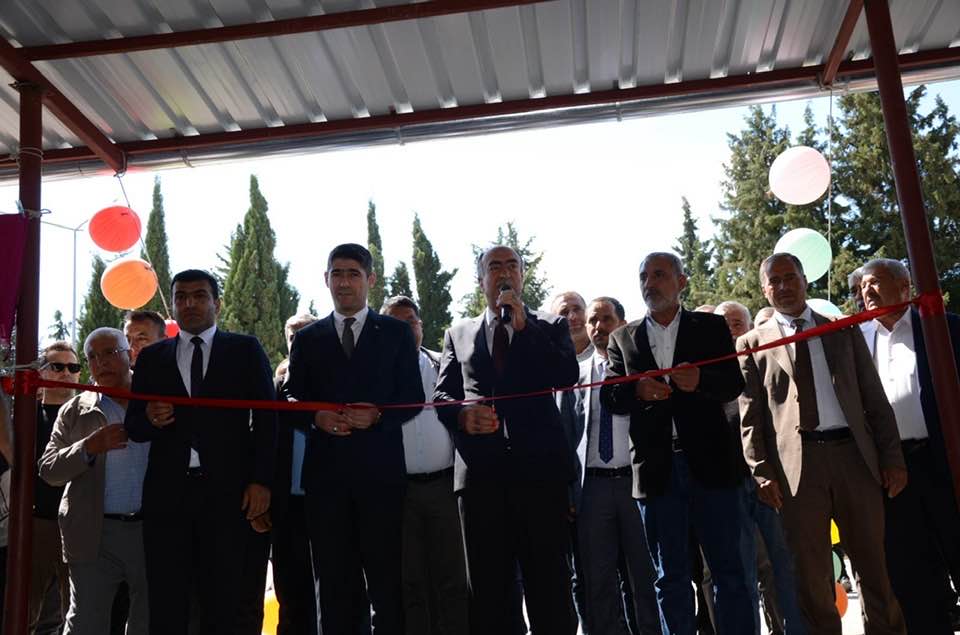 İlçemizde Yapımı Tamamlanan Semt Pazarının Açılışı Yapıldı